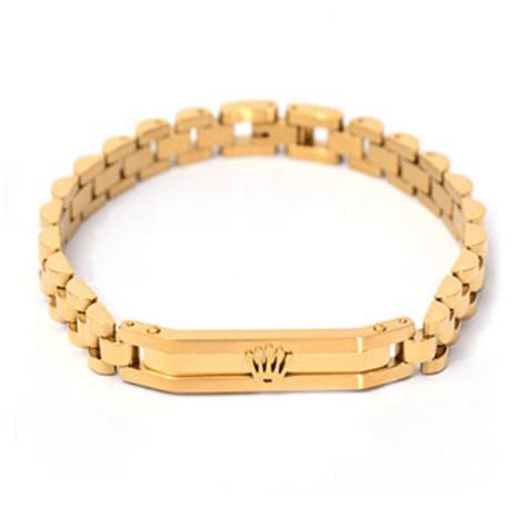 rolex bracelet for men|men's gold Rolex style bracelet.